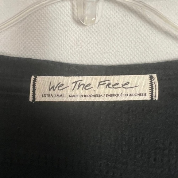 We The Free Black Pullover Boho Top/Dress Size XS Oversized - Picture 3 of 13